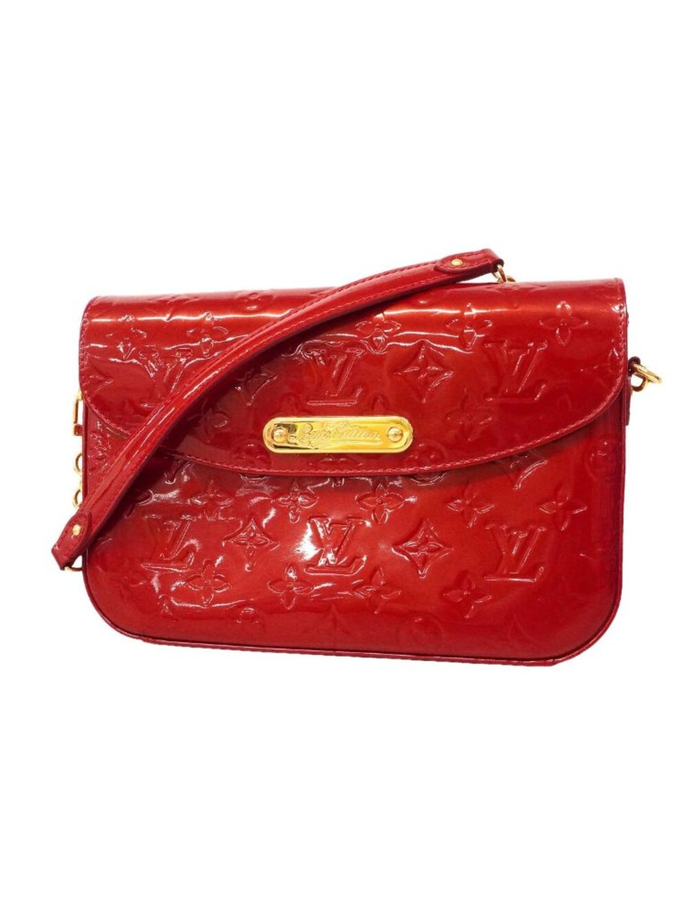 Louis Vuitton Shoulder Bag Vernis Rodeo Drive Pomme D'amour
